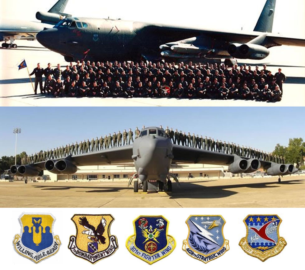 B52 Bomber Air Wing Desert Storm Fort Worth