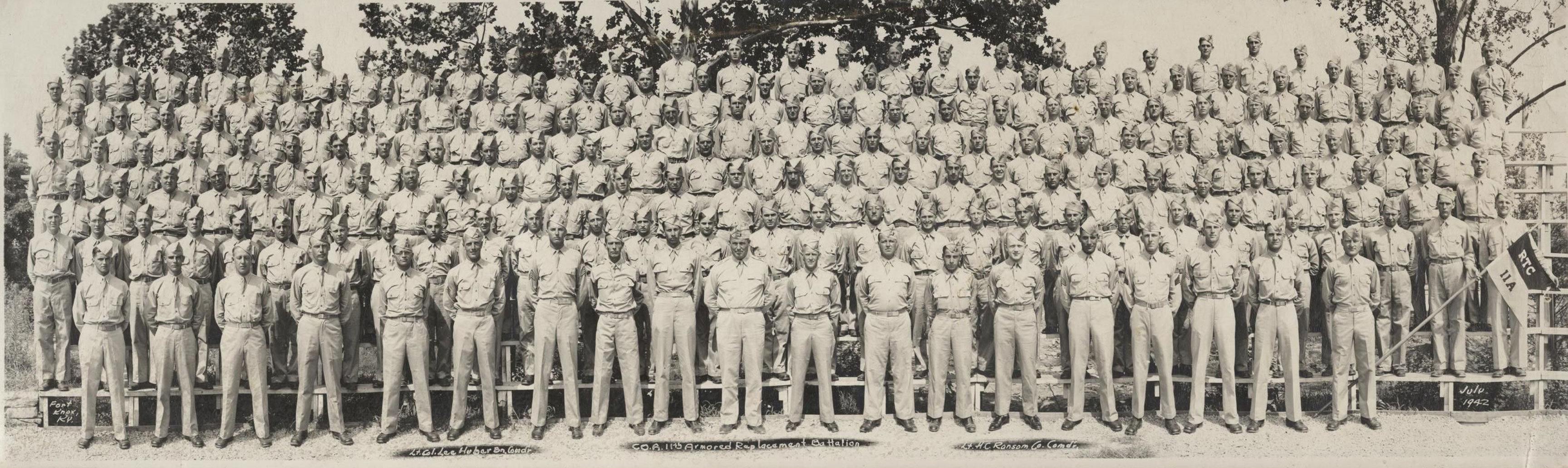11th Armored Replacement Battalion trained at Camp Bowie Fort Worth