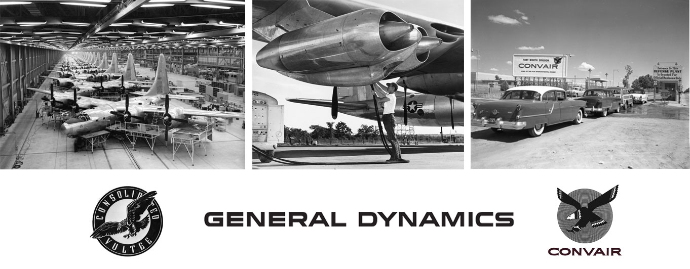 Consolidated-Vultee-general-dynamics-convair Fort Worth