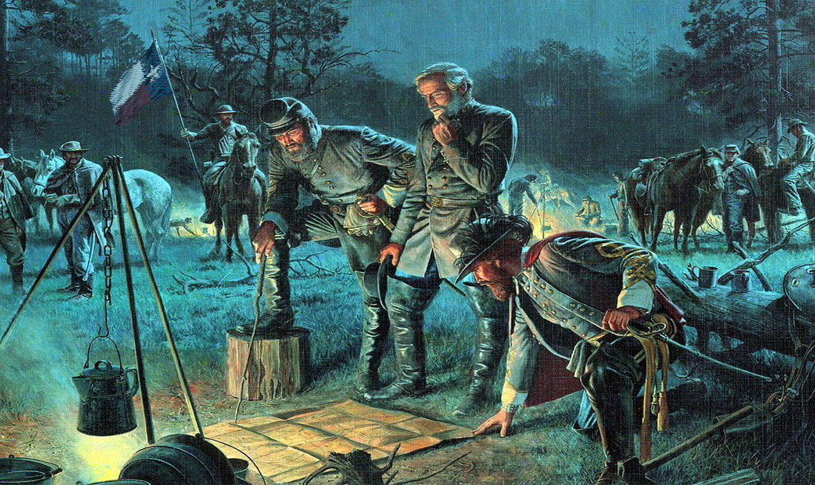 General William Worth Instructs Major Ripley Arnold to Build a Fort Next to the Trinity River in North Texas