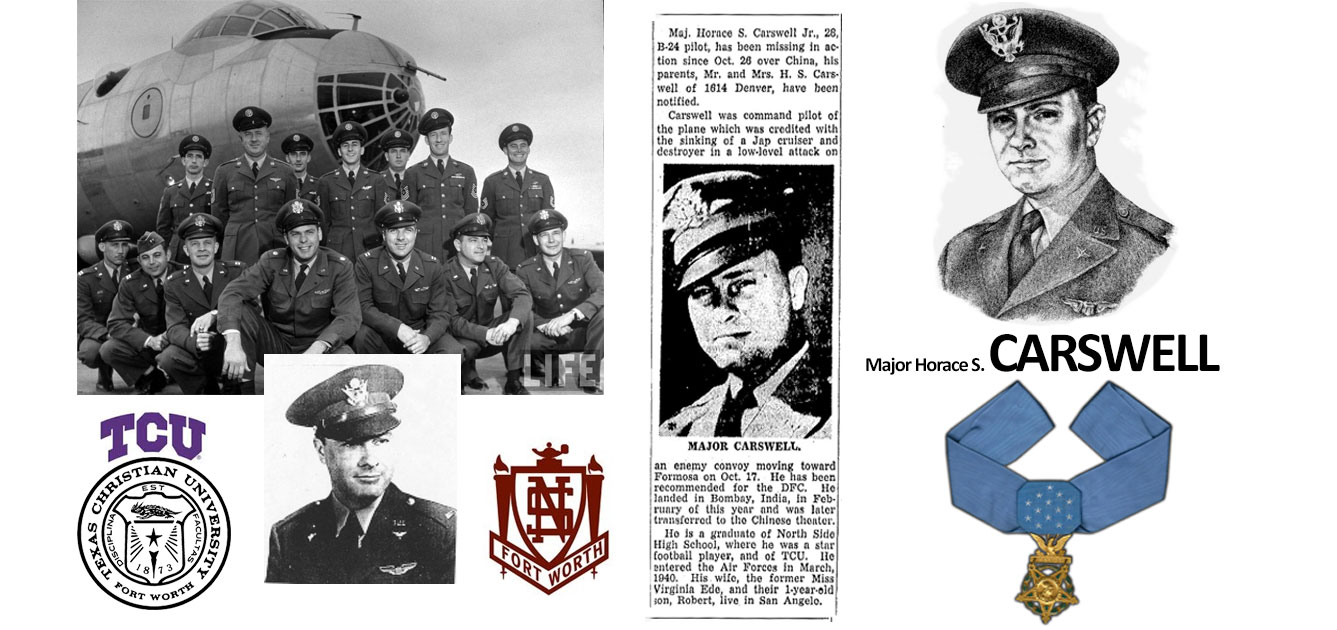 Major Horace S. Carswell Fort Worth TCU Carswell Air Force Base