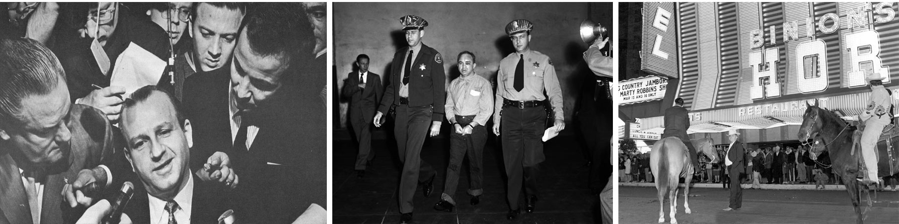 Jack Ruby + Mickey Cohen + Benny Binion Fort Worth