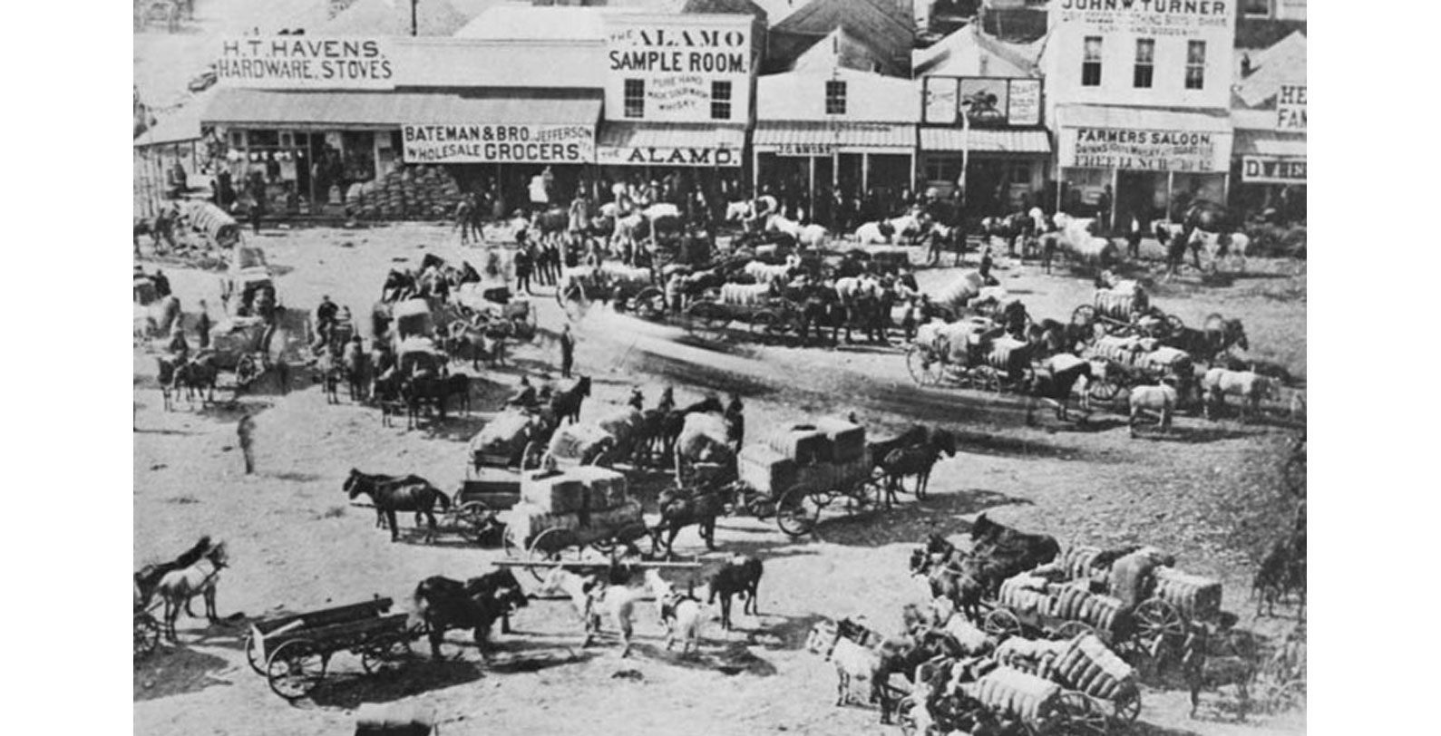 Stagecoaches Fort Worth 1860's'